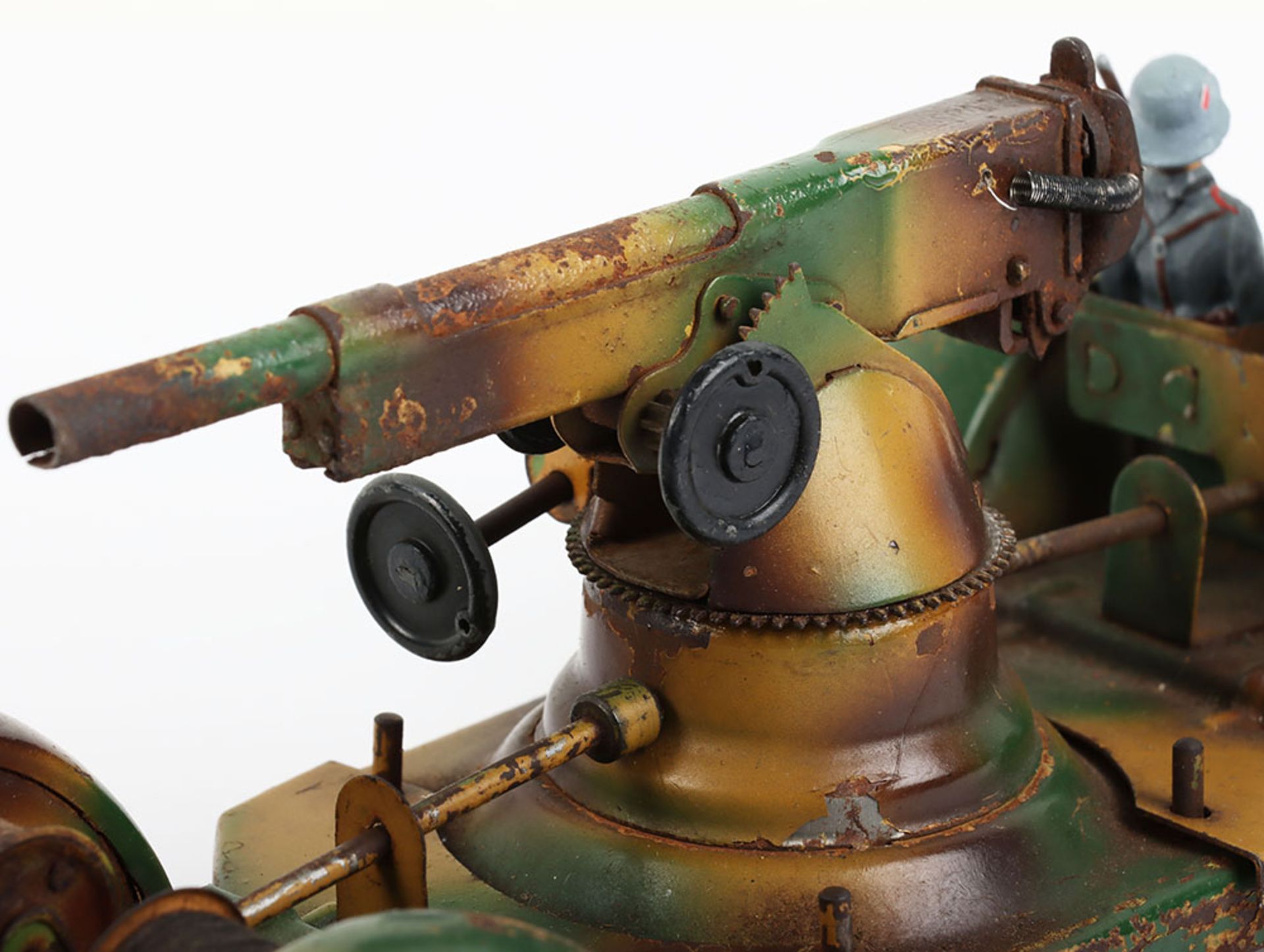 1930’s Hauser Tinplate Mobile Anti-Aircraft Gun - Image 3 of 5