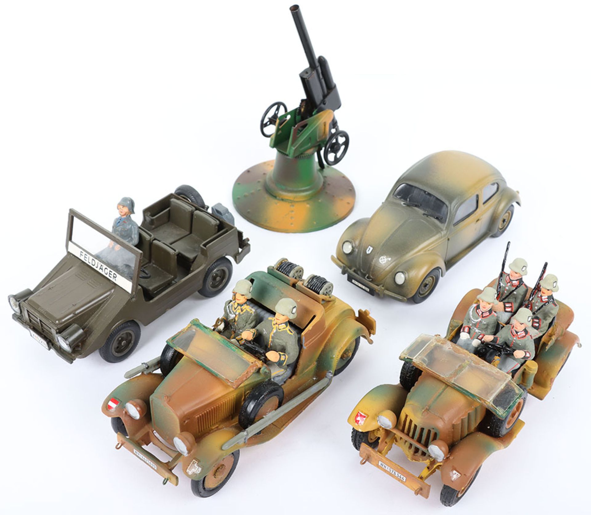 Grouping of Modern WW2 German Military Vehicles - Image 2 of 10