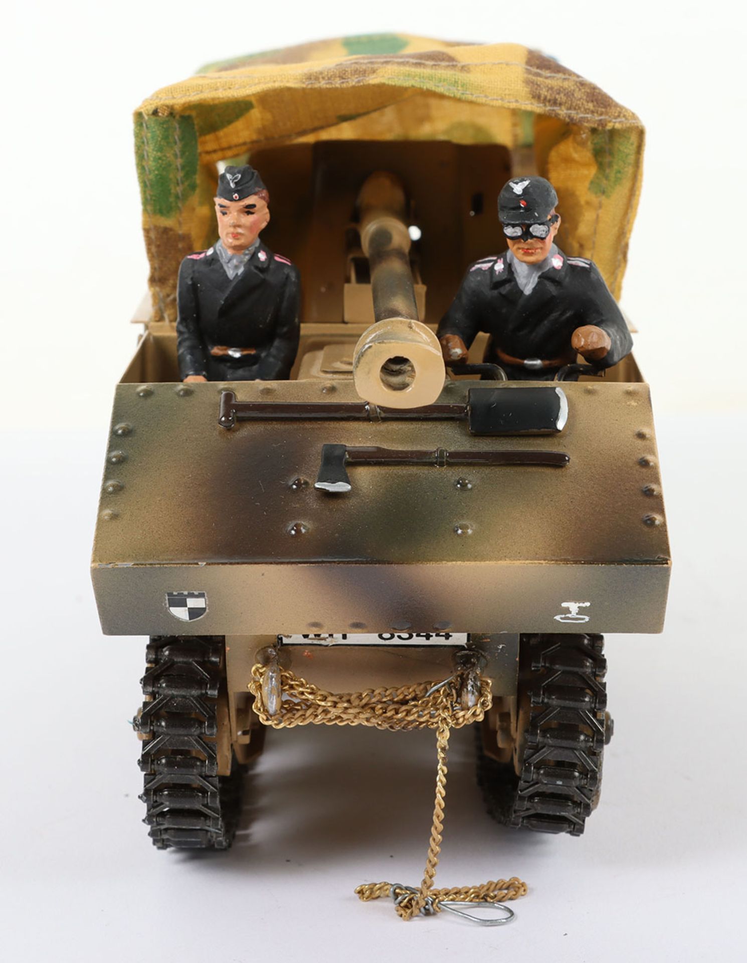 Modern Lineol WW2 German 37mm Anti-Aircraft Artillery Armoured Vehicle - Image 2 of 7