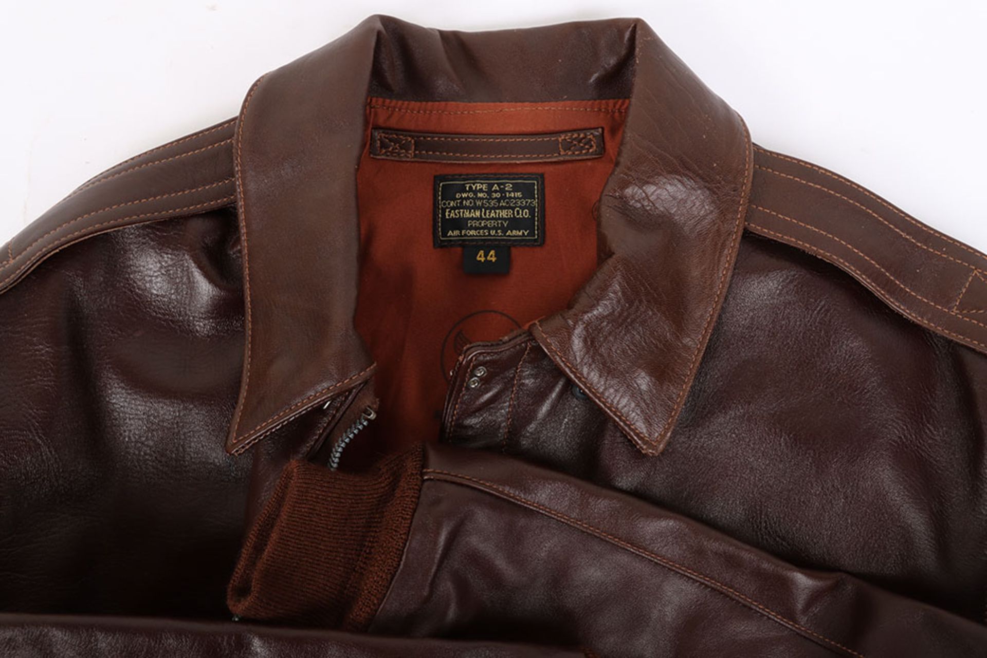 Eastman A-2 Leather Flying Jacket - Bild 4 aus 5