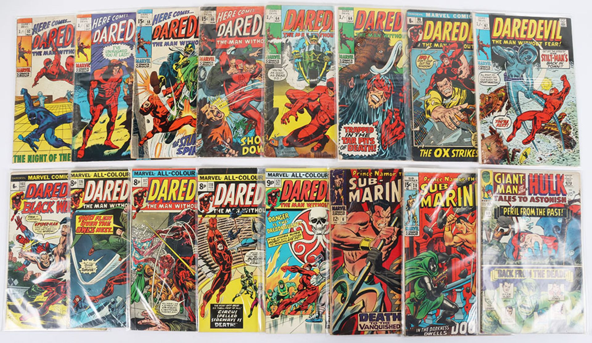 Quantity of Vintage Marvel comics