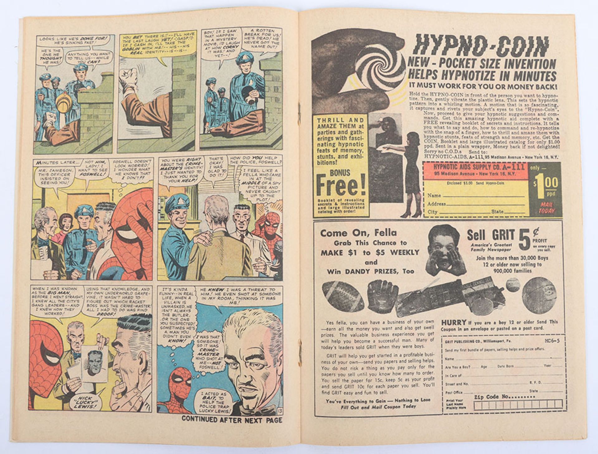 The Amazing Spider-man  No.27  Marvel Silver Age Comic August 1965 - Bild 2 aus 4