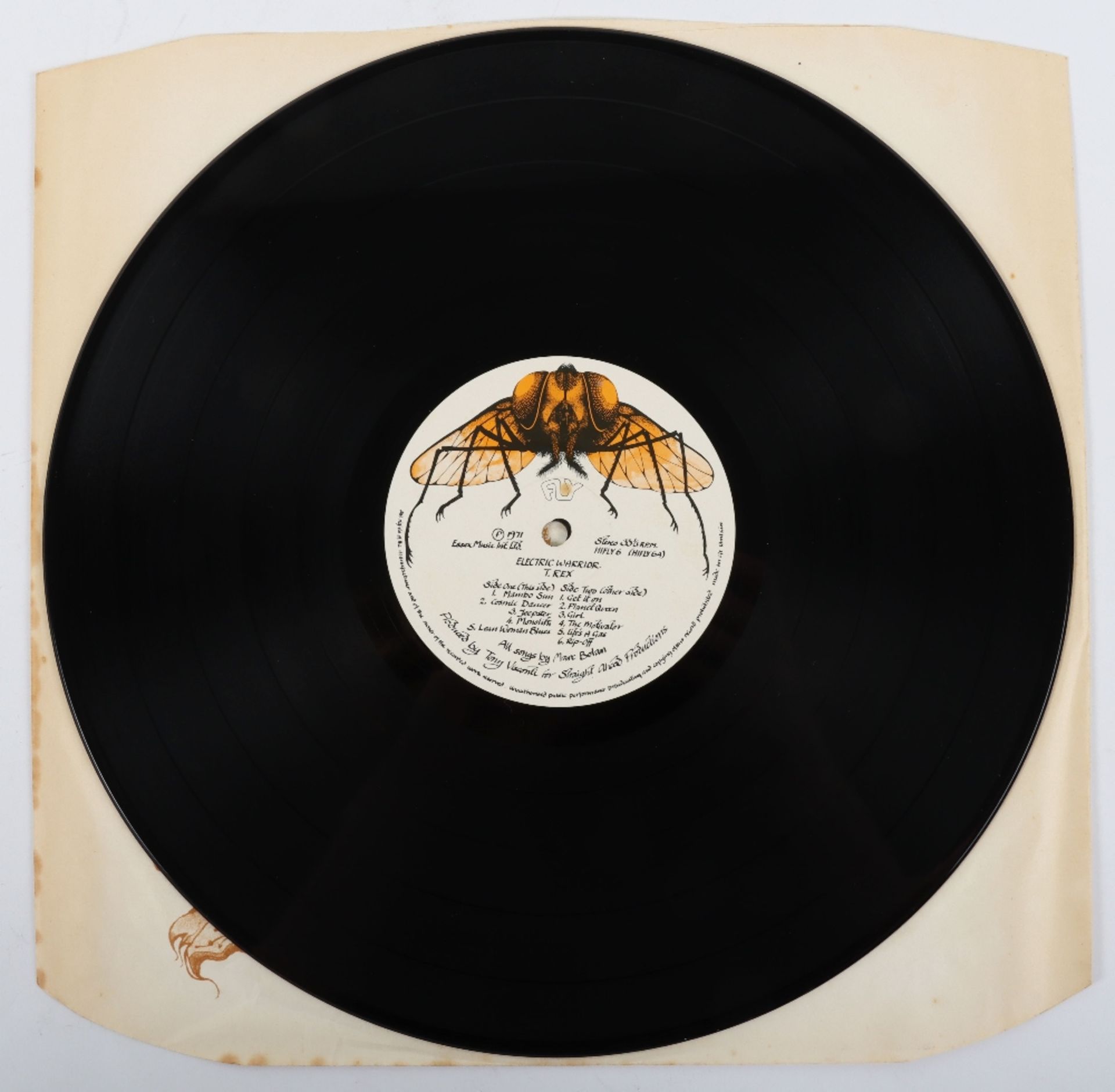 T.Rex- Electric Warrior Vinyl LP, Album - Image 6 of 8