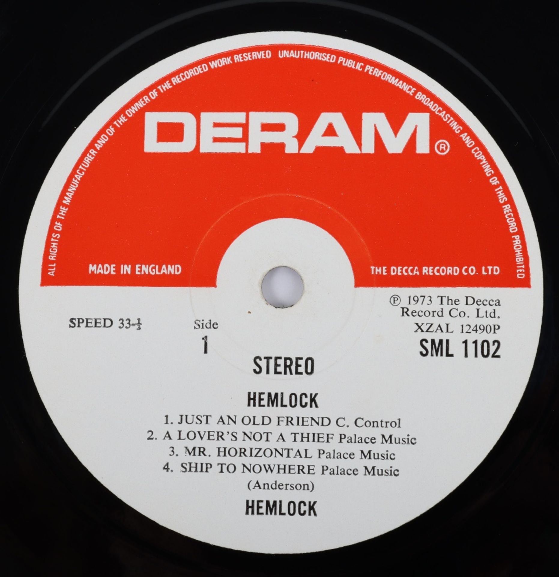 Hemlock-Hemlock Vinyl LP, Album - Image 5 of 7