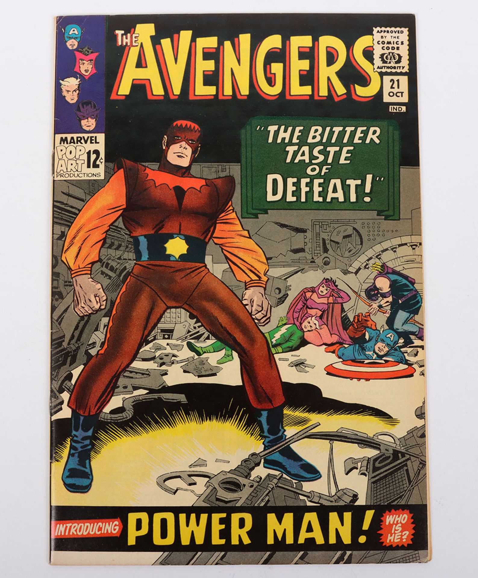 The Avengers No.21  Marvel Silver Age Comics October 1965
