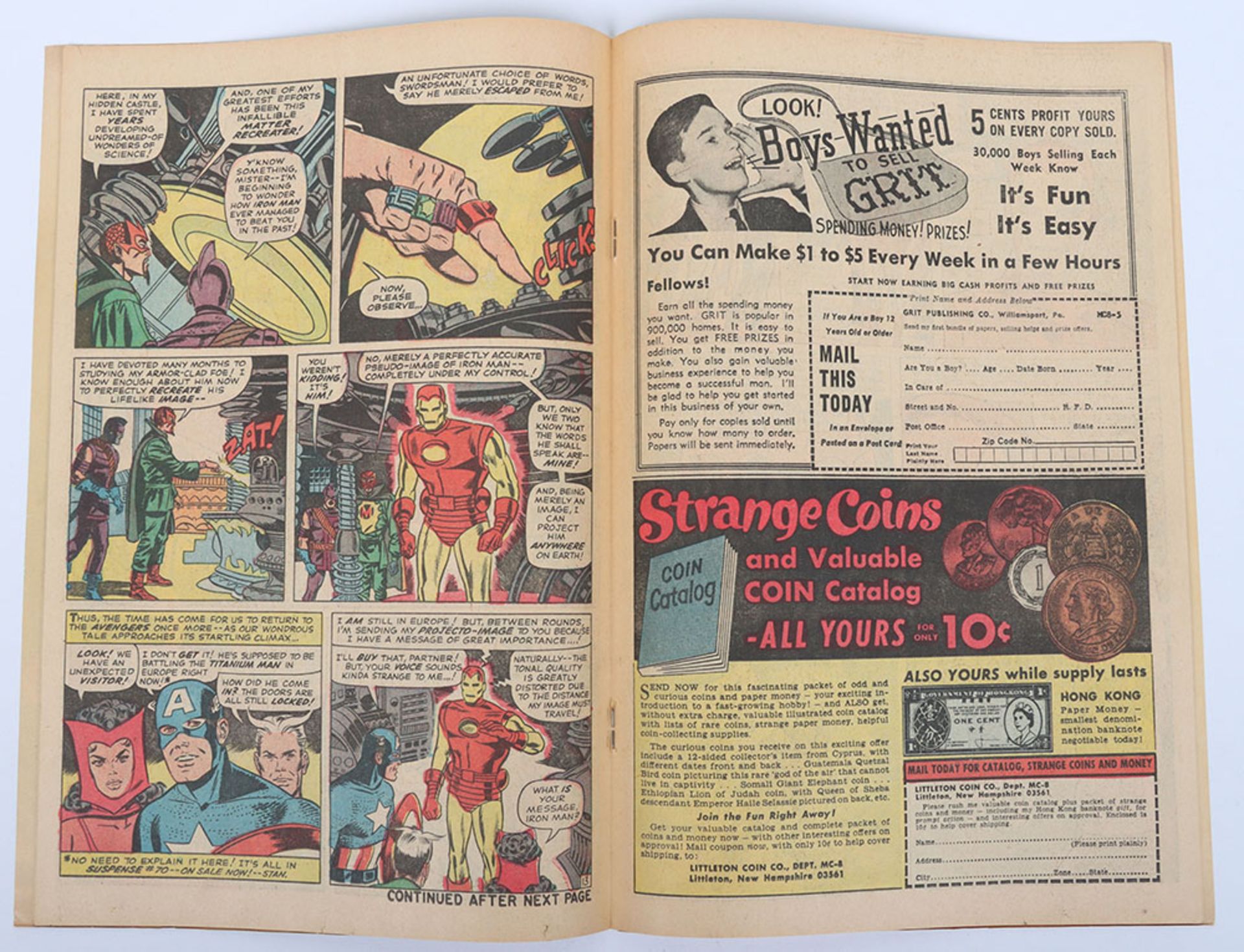 The Avengers No.20  Marvel Silver Age Comics September 1965 - Bild 2 aus 4