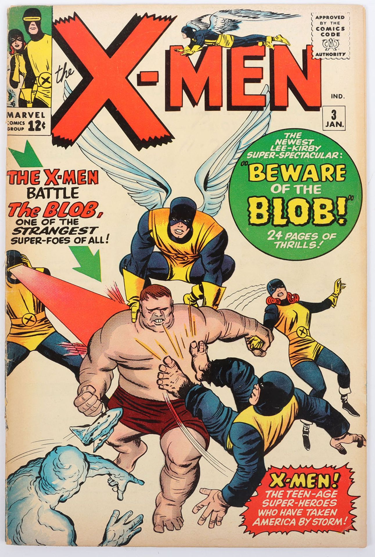 The X-Men No.3 Marvel Silver Age Comics