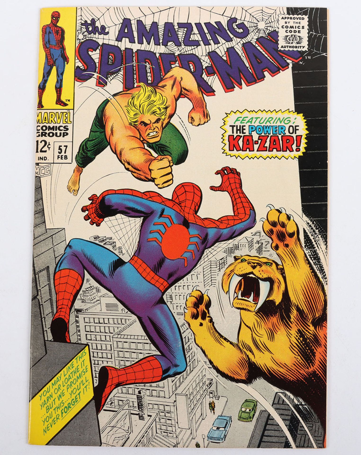 The Amazing Spider-man  No.57  Marvel Silver Age Comic