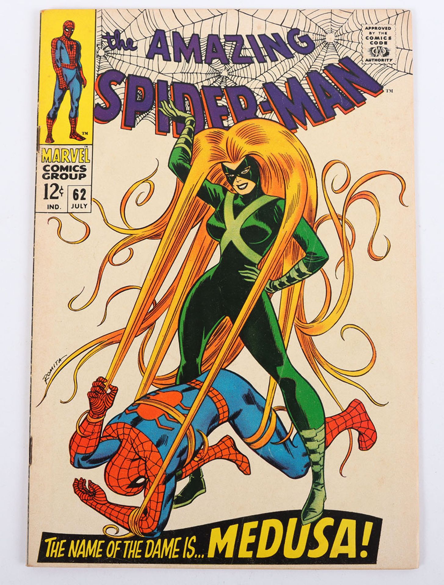 The Amazing Spider-man  No.62  Marvel Silver Age Comic