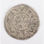 France, Normandy, Richard I Sans Peur (943-996) silver Denier of Rouen