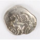 Celtic, Corieltauvi, early uninscribed, silver Unit, Proto Boar type