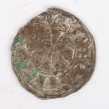 France, Count of Aquitaine, Guillaume IX and X, 984-1010, billon silver Denier