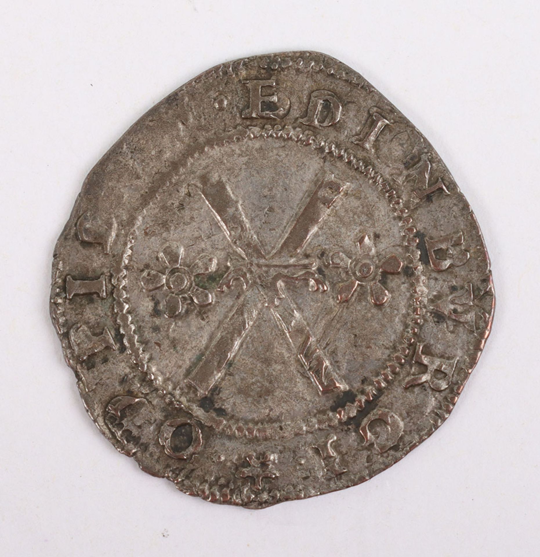 Scotland, Mary Queen of Scots, (1542-1567), First period, Bawbee, Edinburgh - Image 2 of 2