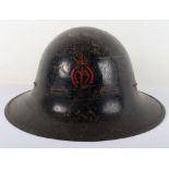British National Service Ministry of Labour Steel Helmet