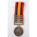 Queens South Africa Medal to the Hampshire and Isle of Wight Royal Garrison Artillery