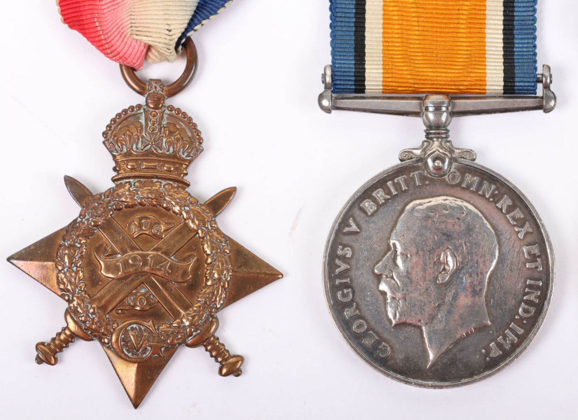 A Good Great War Western Front Military Medal and Second Award Bar Group of Four to the Kings Royal - Image 6 of 19