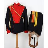 Post 1902 9th Queens Royal Lancers Other Ranks Uniform