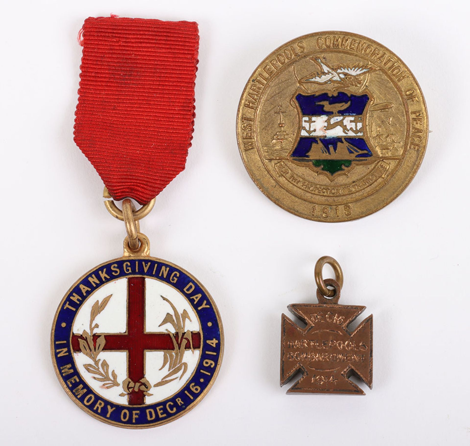 An Unusaual Collection of Commemorative Medalions Relating to the Coastal Town of Hartlepool During