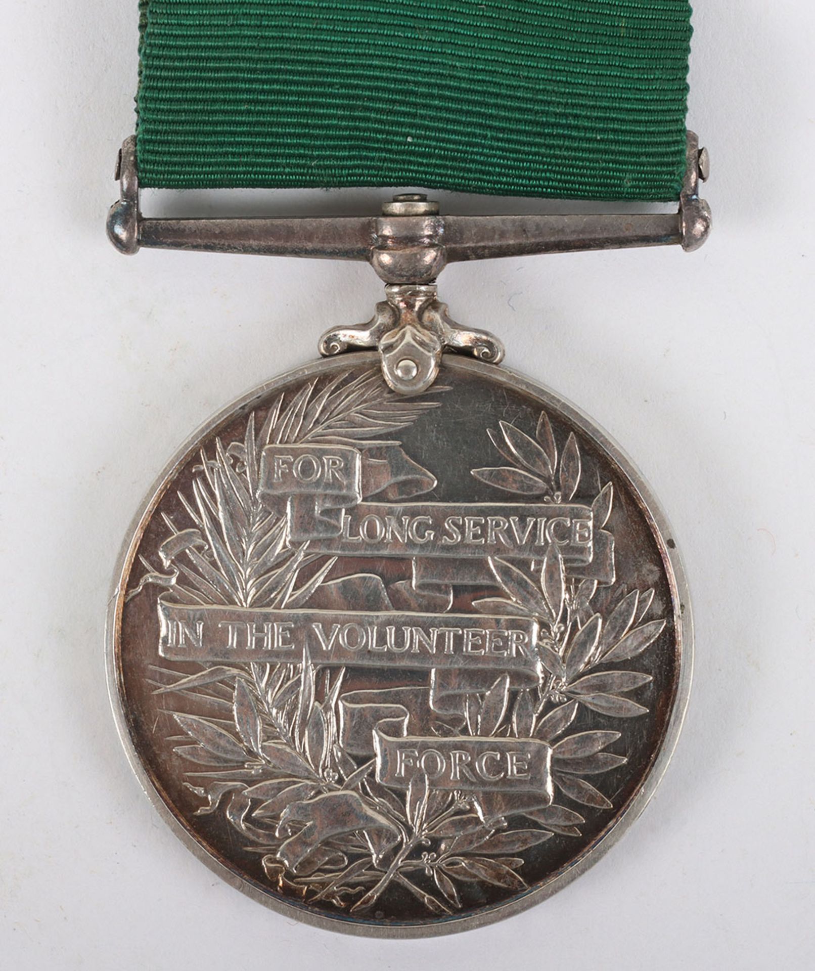 Edwardian Volunteer Long Service Medal to a Colour Sergeant in the Volunteer Battalion of the Hampsh - Image 3 of 5