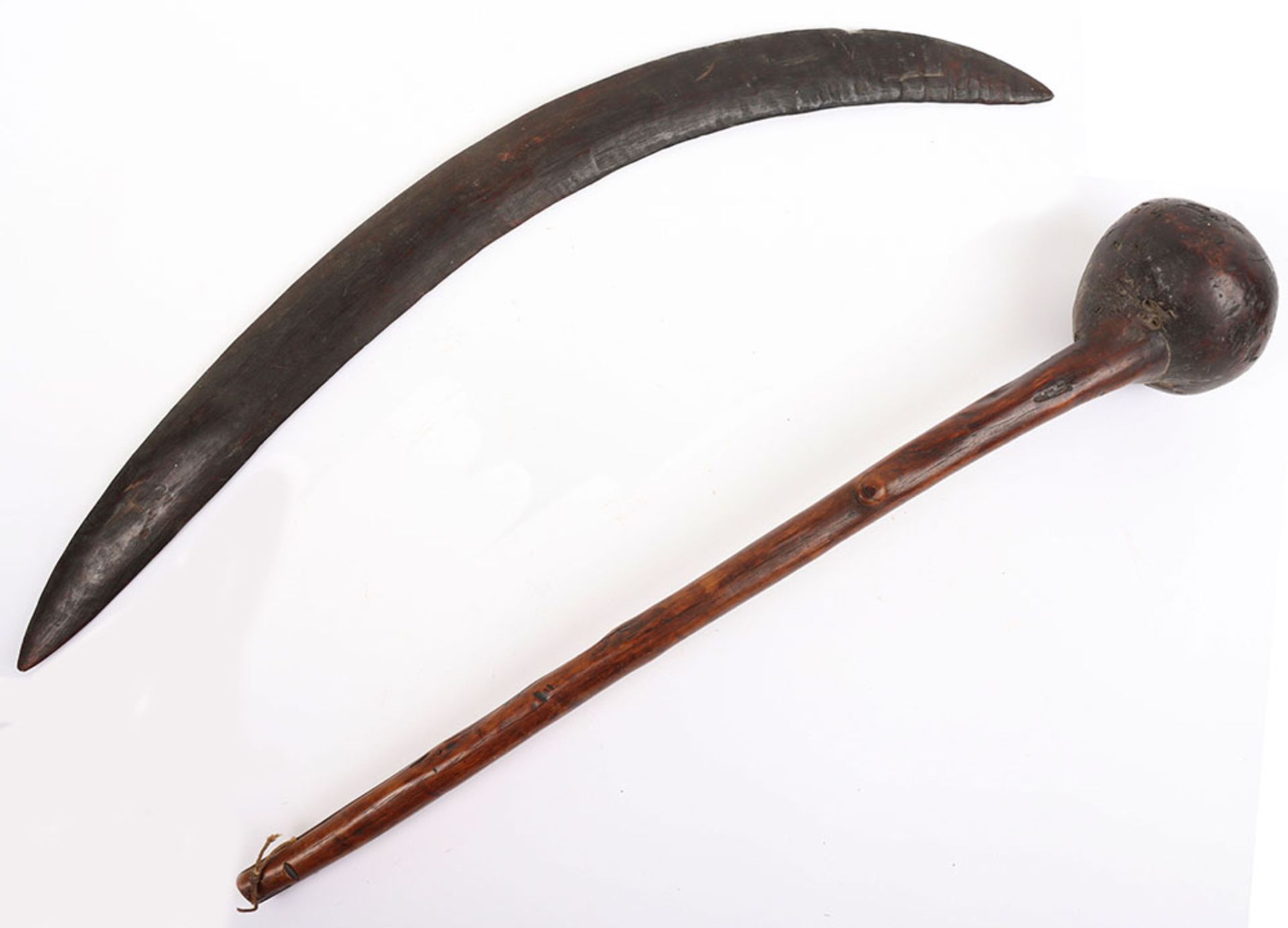 Australian Aboriginal Boomerang - Image 2 of 8