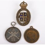 A Collection of Three Badges for Military Service with a Connection to the North East