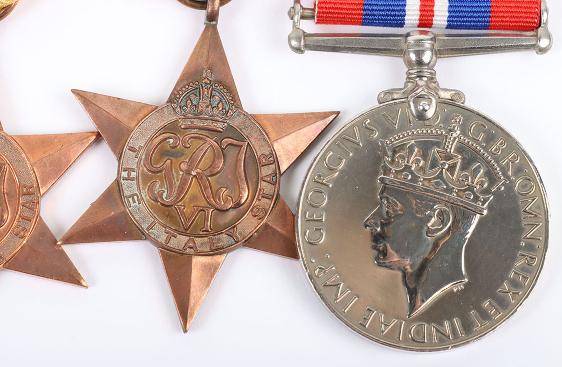 Group of 4 Attributed WW2 Medals - Image 3 of 9