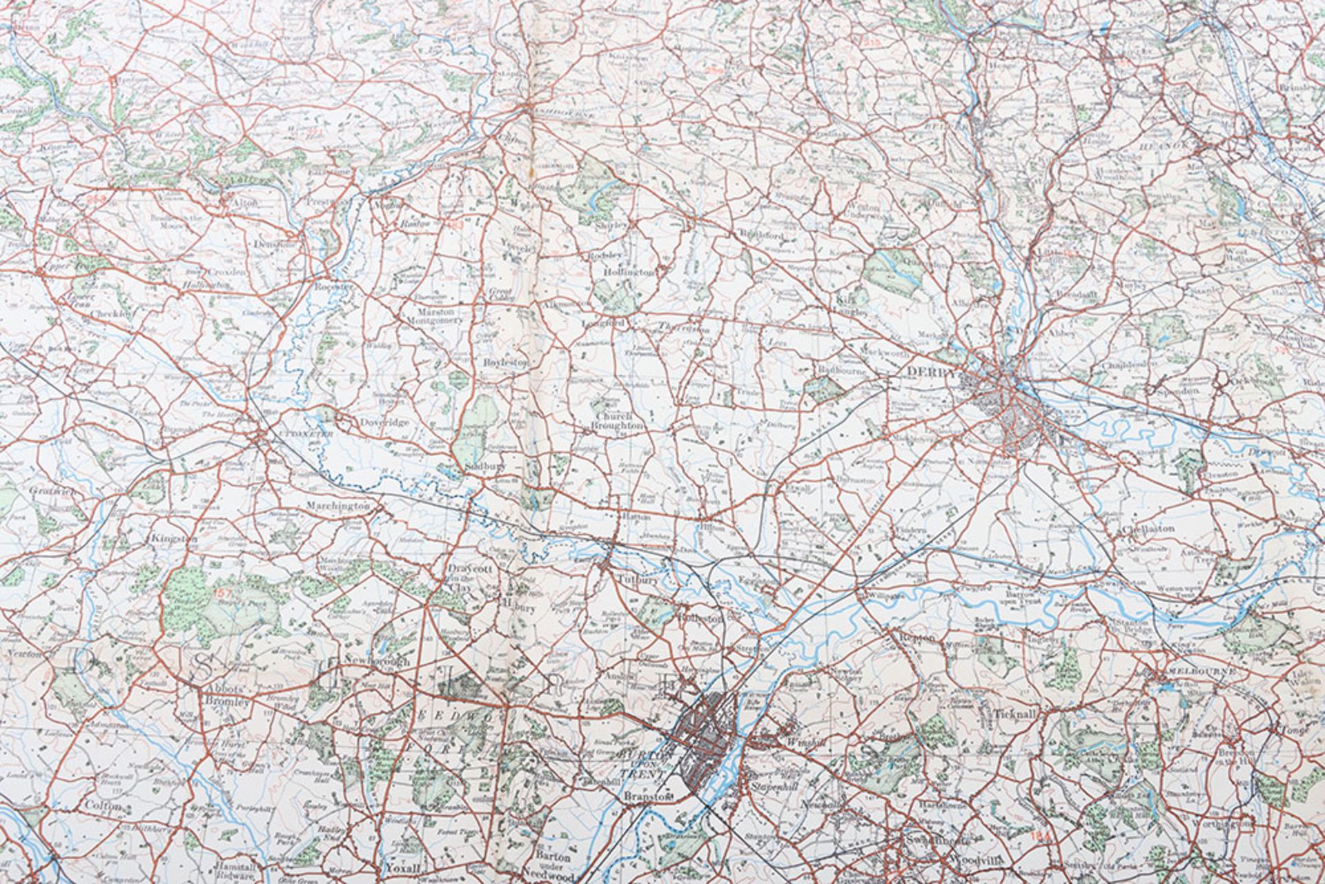 2x Luftwaffe Bombing Maps of the United Kingdom - Bild 14 aus 15