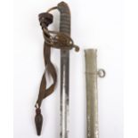 British 1845 Pattern Officers Sword of the 20th (Artists) Middlesex Rifle Volunteers