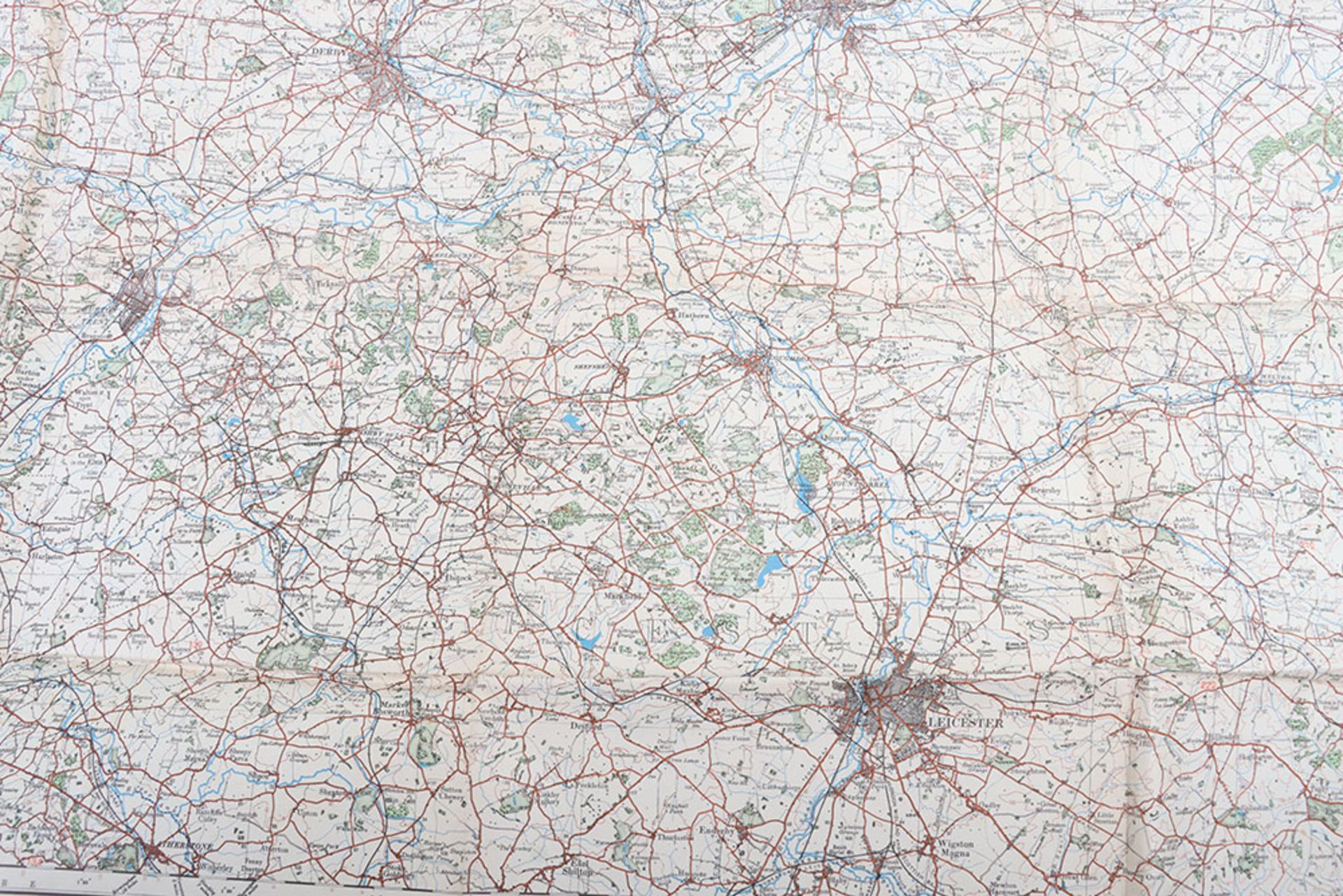 2x Luftwaffe Bombing Maps of the United Kingdom - Bild 15 aus 15