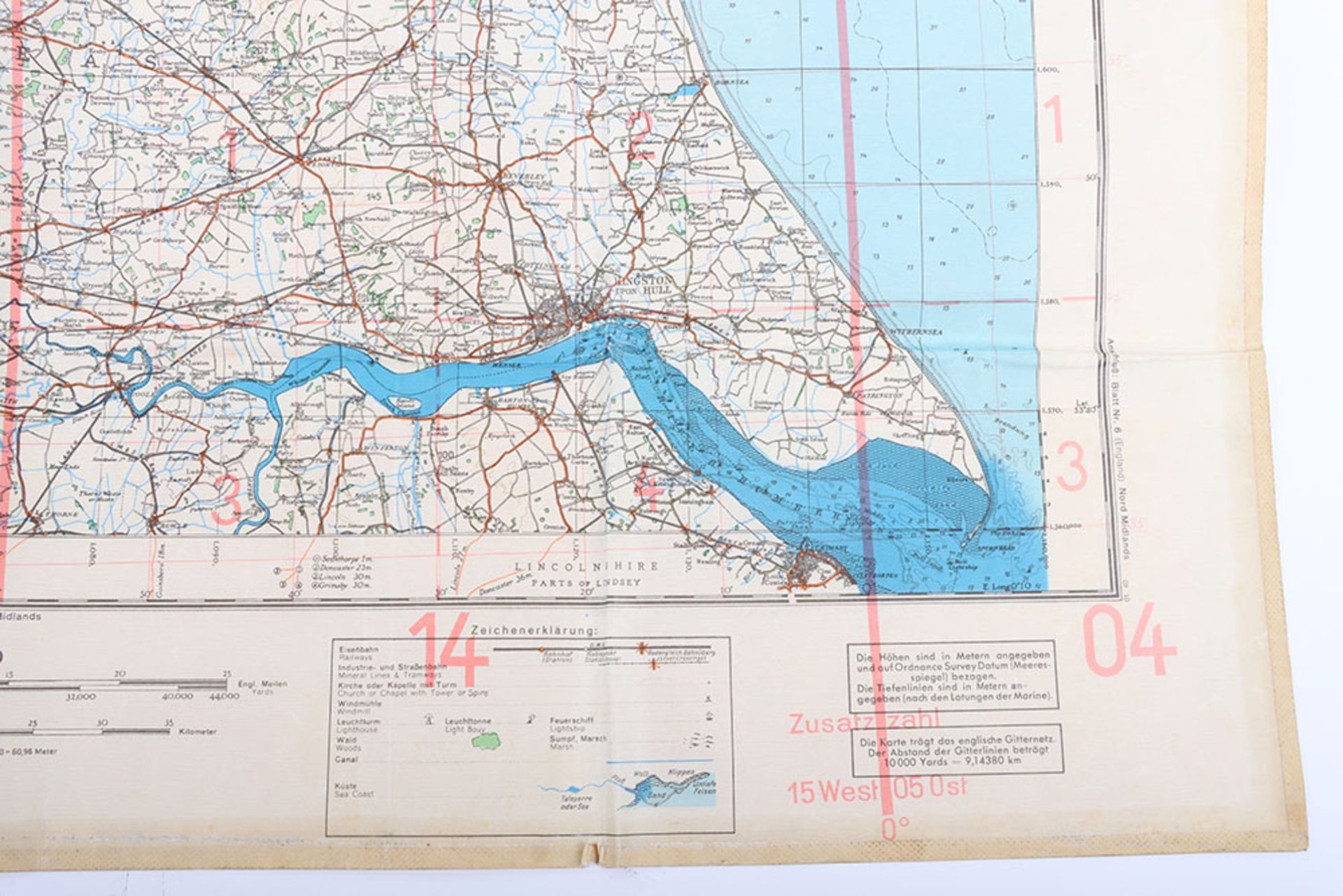 2x Luftwaffe Bombing Maps of the United Kingdom - Bild 3 aus 15