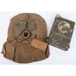 Rare WW1 German War Wounded Hospital Gas Mask