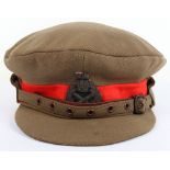 WW1 Period British Generals ‘Gor Blimey’ Peaked Cap