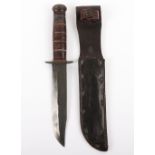 WW2 US Marine Corps (U.S.M.C) Ka-Bar Fighting Knife