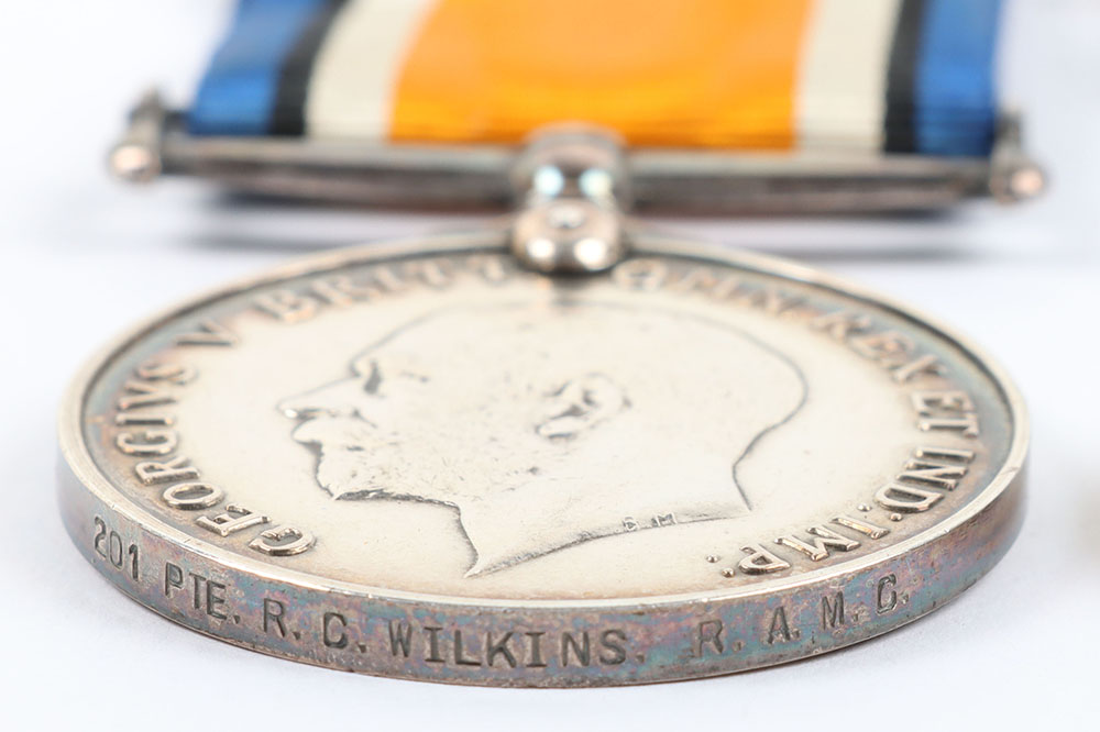 Great War Pair of Medals to the Royal Army Medical Corps - Image 3 of 5