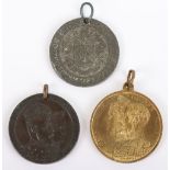 3x London Borough Commemorative Medallions