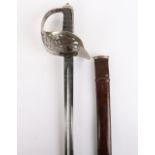 Victorian 1895 Pattern Infantry Officers Sword by McBride, Charles Street, St James’s, London