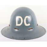 WW2 British Home Front Decontamination Section Helmet