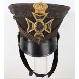 Rare North Hants Yeomanry Officers Bell Top Shako Circa 1832