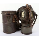 WW1 German M-1917 Gas Mask in Original Tin