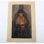 Soviet Russian Oil Painting by Valentine Sergeevich Smirnov