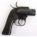 Deactivated WW2 American M-8 Signal / Flare Pistol