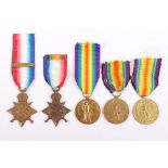 A Collection of Great War Single Medals,