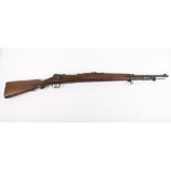 Deactivated Spanish Mauser Bolt Action Rifle