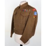 WW2 British Hampshire Regiment Distinguished Service Order and Military Cross Winners Battle Dress B