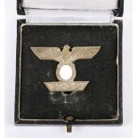 Third Reich 1939 Bar to the Iron Cross 1st Class in Original Case of Issue