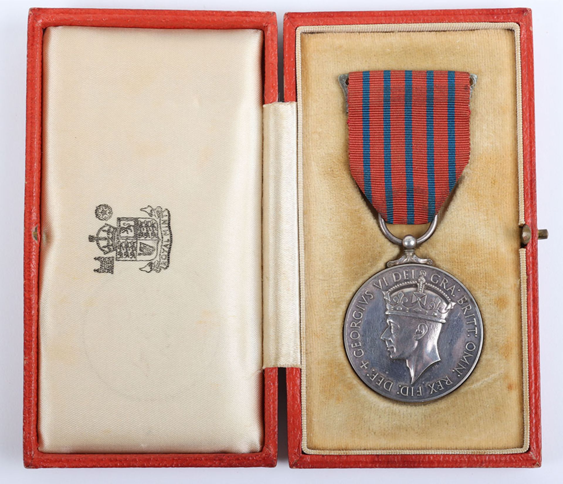 Second World War Birmingham Blitz Home Guard George Medal Awarded for Gallantry in Rescuing People T