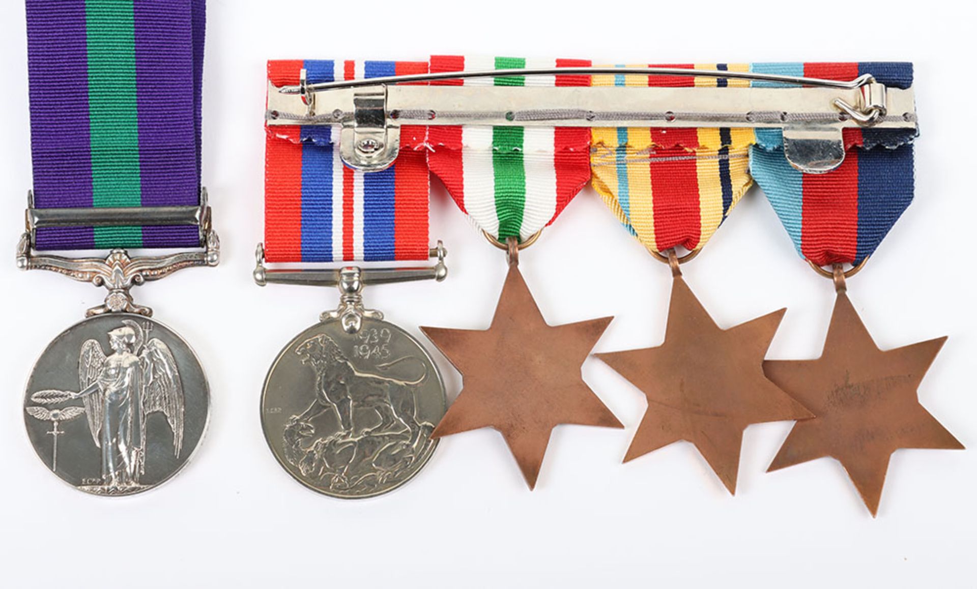 Group of 4 Attributed WW2 Medals - Image 8 of 9