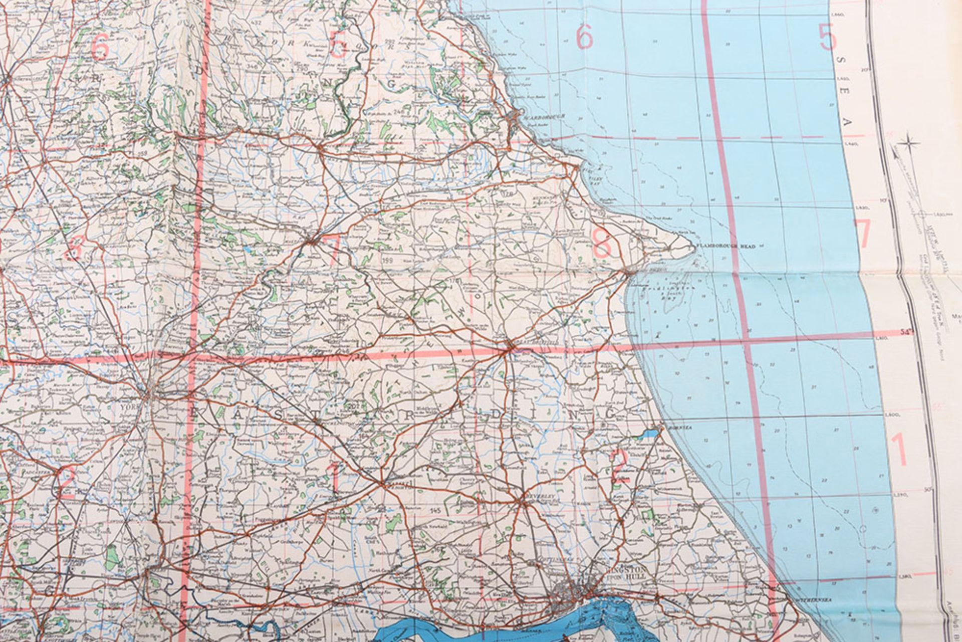 2x Luftwaffe Bombing Maps of the United Kingdom - Bild 7 aus 15
