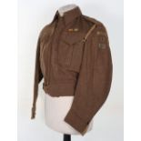 WW2 British 29th (Gosport) Battalion Hampshire Home Guard Battle Dress Blouse