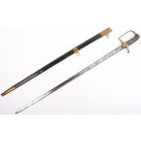 1805 Pattern Naval Officers Sword